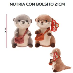 Nutria con bolsito