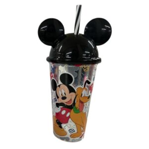 Vaso plastico con orejas Mickey