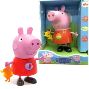 Peppa 24cm  con sonajero