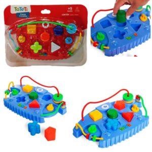 Laberinto didactico, para encastrar y pasar.