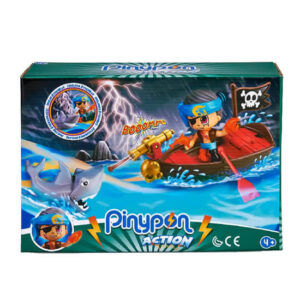 Pin y pon bote,colección action.Medida de la caja 22cm x 15cm