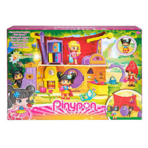 Pin y pon casa de cuentos.Medida de la caja:42 cm x 30cm