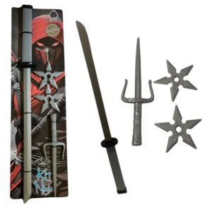 Kit de Espada y estrellas Ninja.
