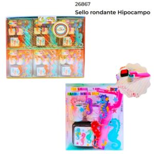 Sello rodante hipocampo