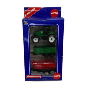 Tractor con 2 acoples.Caja:11.5 x22cm