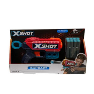 Pistola c/8 dardos. Kickback. Xshot