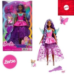 Muñeca Barbie A Touch of Magic. Brooklyn . Con accesorios y mascotas.
