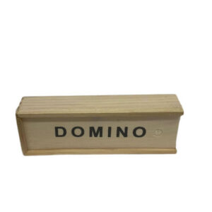 Juego domino clasico estuche madera