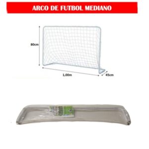 Arco futbol metal mediano 1.00 x 0.80