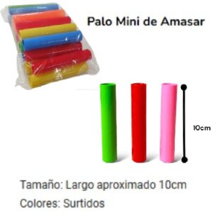 Accesorios masa palito amasar ( precio individual/ bolsa x 20 u. )