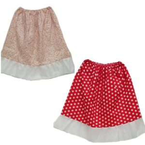 Polleras Paisana / Negrita. Talles del 1 al 4