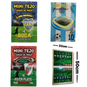 Mesa mini tejo madera caja 50x32cm