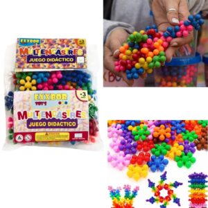 Bloques de encastre atomo x 50piezas