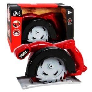 Sierra circular de carpintero a pila.