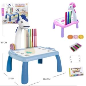 Mesita de dibujo con  proyector 2022-1. Tiene luces y sonido