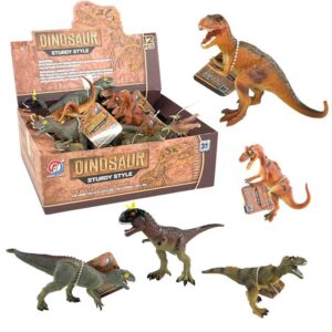 Dinosaurio goma 13cm
