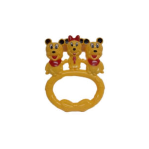 Sonajero con animales 13 x16.5cm