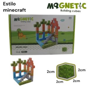 Bloques Magneticos cubos 102 piezas