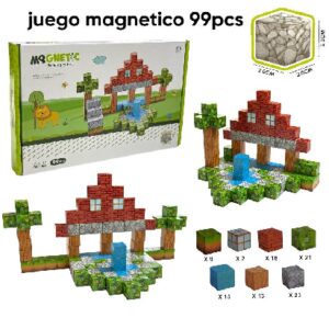 Bloques Magneticos x99 piezas