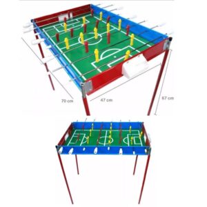 Metegol de metal con patas 70 x 47 x 67cm alt