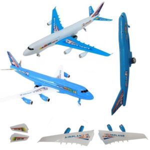 Avion a friccion bolsa 10022 35cm largo