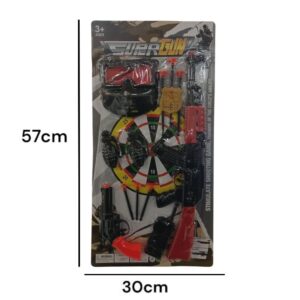 Set de policia, con accesorios. Blister 280