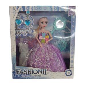 Muñeca con accesorios caja DX28