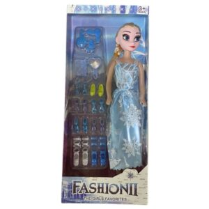 Muñeca caja c/zapatos 13 pzas