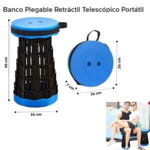 Banco camping plegable