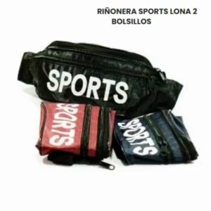Riñonera deportiva con 2 bolsillos 652