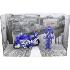 Policia c/accesorios caja 23.5x17cm