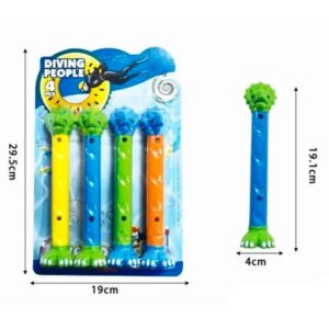 Juego buceo Palitos dinosaurio 666 x 4