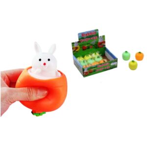 Squishy verdura con conejo que sale de su interior