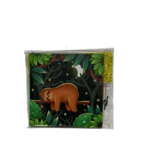 Diario intimo 15X15 cm con llave perezozo.