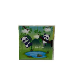 Diario intimo 15X15 con llave panda.