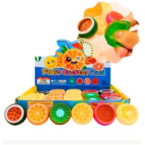 Slime frutas rodajas grandes