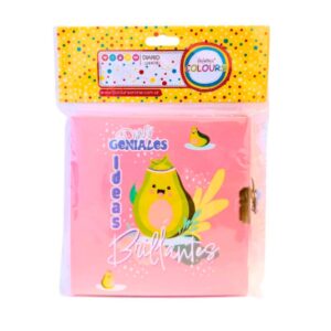 Diario intimo 15×15 con llave palta.