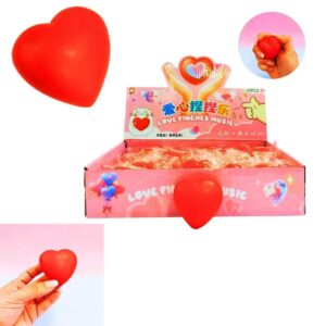 Squishy corazon rojo