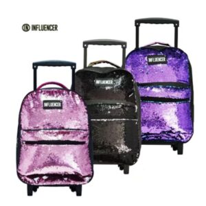 Mochila carro 17 pulgadas Influencer Sea (más colores consultar)