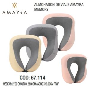 Almohadon de viaje viscoelastico  Amayra 141