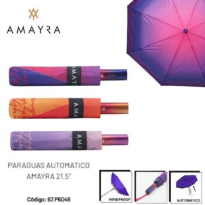 Paraguas Amayra corto automatico 483