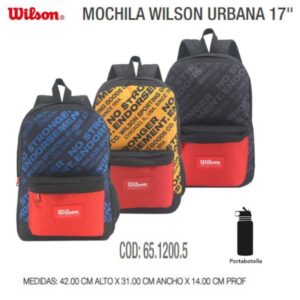 Mochila 17 pulgadas Wilson Urban A/R