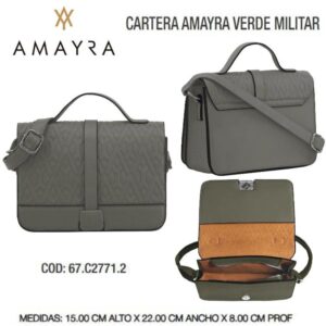 Cartera Amayra Verde 124