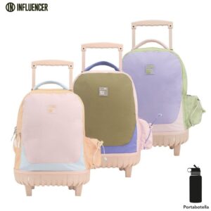 Mochila carro 18 pulgadas influencer Rainbow