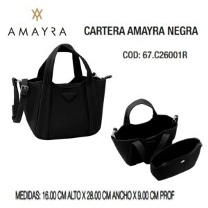 Cartera amayra negra 012