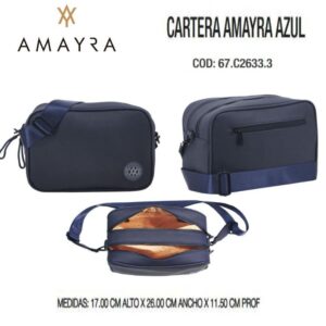 Cartera Amayra Azul 334