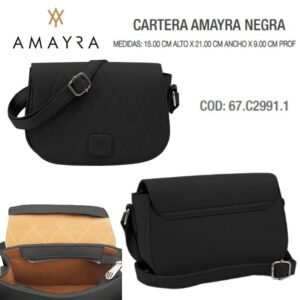 Cartera amayra negra 111