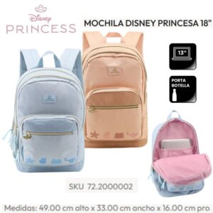 Mochila 18 pulgadas Princesas 027