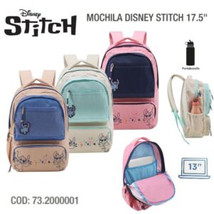Mochila 17.5 pulgadas Stitch