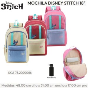 Mochila 18 pulgadas Disney Stitch 163